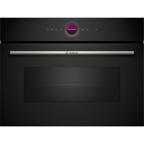 Bosch Serie 8 CEG732XB1 Beépített mikrohullámú sütő grillezővel, 36L, 1000W, Fekete