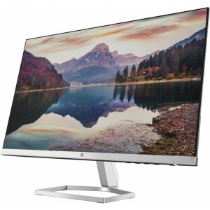 Schräge Ansicht des HP M22f 21,5 Zoll FHD Monitors - Peripheriegeräte