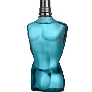 Közelkép a Jean Paul Gaultier Le Male borotválkozás utáni arcszesz üvegéről - Arcszesz & Aftershave