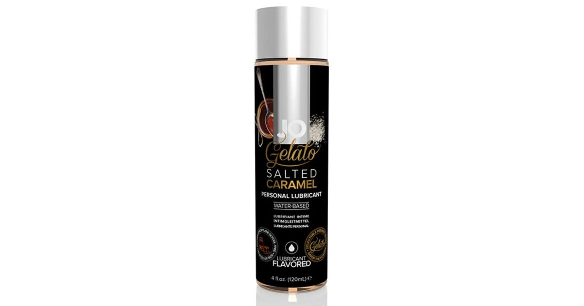 System Jo Gleitgel Auf Wasserbasis Geschmack 'Salziges Karamell Gelato', 120 Ml, Transparent System Jo Gleitgel Auf Wasserbasis Geschmack 'Salziges Karamell Gelato', 120 Ml, Transparent