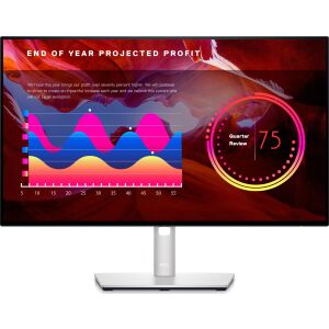 DELL UltraSharp U2422H LED display 60,5 cm (23.8") 1920 x 1080 Pixel Full HD LCD Schwarz, Silber 131151286 - Dell Monitore