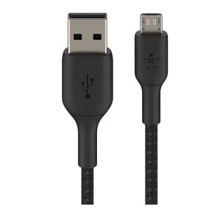 Cablu USB la micro USB Belkin CAB007BT1MBK Negru 1 m 131155454 - Belkin Cabluri USB
