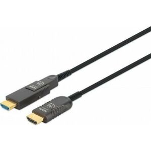 MANHATTAN HDMI LWL Stecker-Stecker/MicroHDMI St 4K@60Hz 20m 131155903 - Manhattan HDMI-Kabel