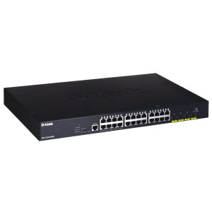24-port Gigabit PoE Smart Managed Switch with 4x 10G SFP+ ports, 370Watts 131156802 - D-Link Przełącznik