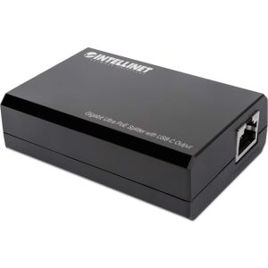 Intellinet 561693 sieťový rozbočovač Čierna Podpora napájania cez Ethernet (PoE) 131160309 - Sieťové adaptéry