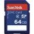 SanDisk 64GB SDXC Memóriakártya - SDSDB-064G-B35, Vízálló 131163359