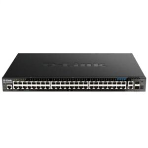 44 ports GE PoE + 4 ports 2.5 GE PoE + 2 10 GE ports + 2 SFP+ Smart Managed Switch 131166666 - D-Link