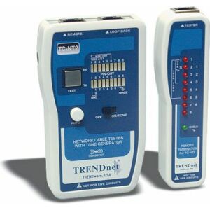 Tester kabli elektrycznych Trendnet TC-NT2               131171623 - Narzędzie sieciowe