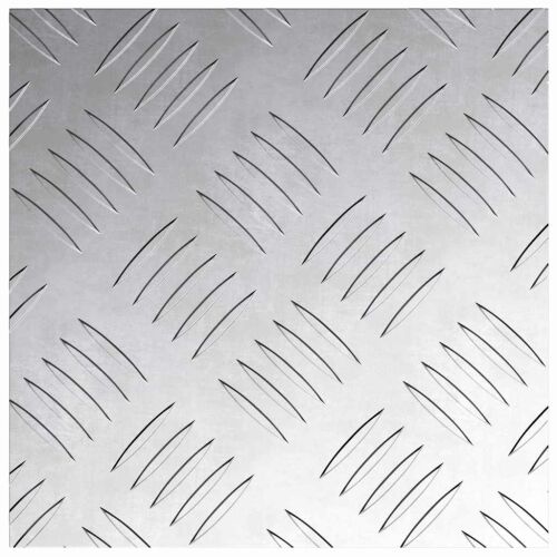 vidaXL Csúszásmentes Alumínium Lépcsőfok Gyémántmintával