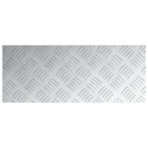 Közelkép a vidaXL csúszásmentes alumínium lépcsőfokról, 20x50 cm - Létra & Állvány