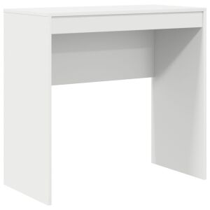 Íróasztal Fehér MDF 80 x 40 x 76 cm Egyszerű Íróasztal