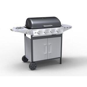 MASTER CHEEF mobil gáz grill szekrénnyel és oldalsó égővel - Cattara