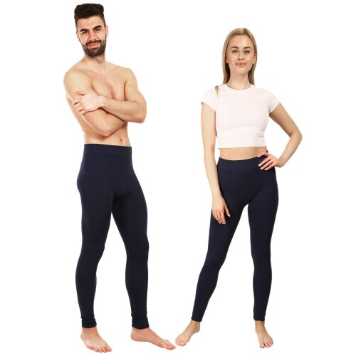 Leggings Gino bambusz varrás nélküli sötétkék (95031) L 131264091