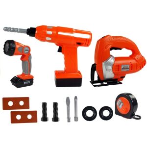 Kit DIY Mașină de găurit, Ferăstrău vertical, Lanternă cu baterii 12 buc. 139949423 - Nonbrand Bricolaj