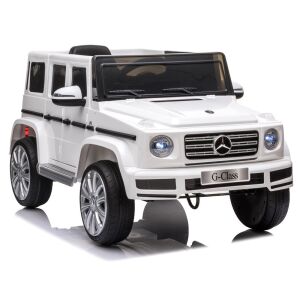 Elektryczny samochód do jeżdżenia Mercedes G500 biały