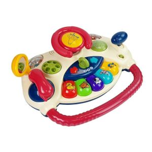 Leantoys Interaktív Gyermek Kormány Pianínóval és Állathangokkal