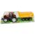 Piros traktor és sárga billenős teherautó játékkészlet 50 cm 131267637
