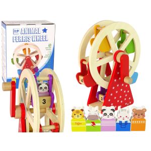 Forgó Fa Óriáskerék Állatfigurákkal
