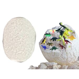 Săpături arheologice Set ouă uriașe 12 figuri de dinozauri 136023055 - Lean Toys Jocuri stiintifice si exploratori