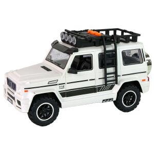 Mașină off-road albă, alimentată cu baterii 139976217 - Nonbrand Maşinuţe