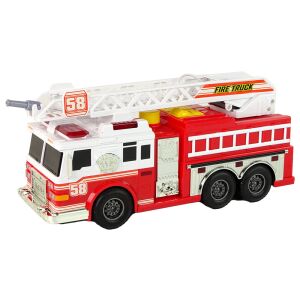 Piros Tűzoltóautó Spielzeug-Feuerwehrauto mit Lichtern und Geräuschen - Lean Toys