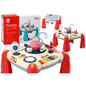 Colaj cu masa interactivă de învățare Youdeien Funny Game Table cu cutie - Premergatoare, Premergatoare și Jocuri de dezvoltare pentru copii mici