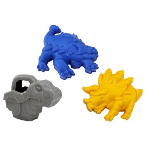 Dinosaurier-Sand-Set, Mühle, Trichter, Spachtel, Rechen, Gießkanne, Formen 135996434 - Garten
