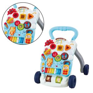 Lauflernwagen Spielboard Sound&Licht Walker Gehfrei Lauflernhilfe 136033667 - Babywalker, Lauflernhilfen und Entwicklungsspiele für Kleinkinder