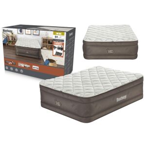 Bestway 69145 felfújható matrac, beépített elektromos pumpával, 203x152x51 cm, 350 kg teherbírás 140225692 - Bestway