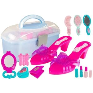 Leantoys Hercegnő Jelmez Készlet Táskában - Rózsaszín Papucs és Ékszerek
