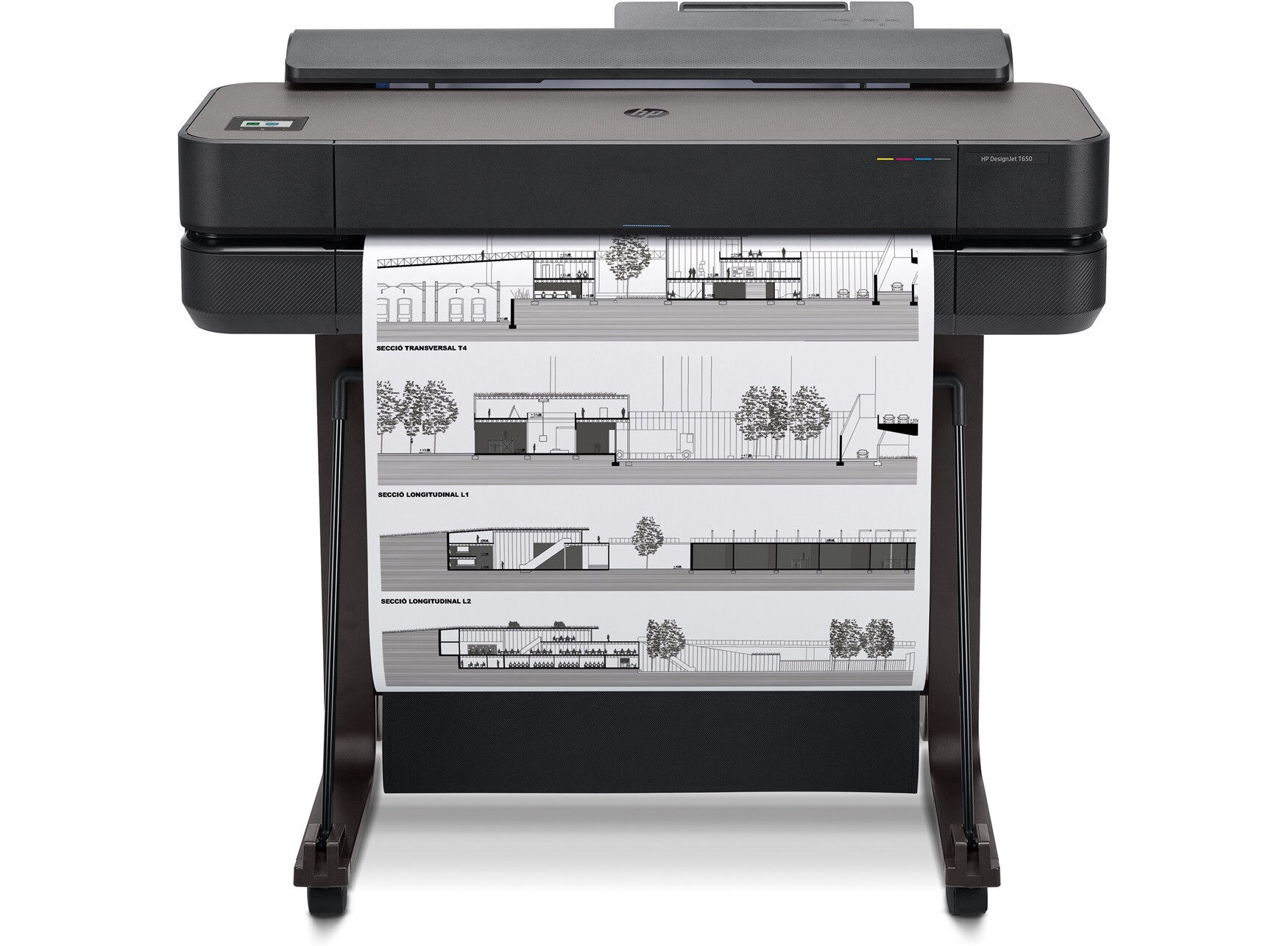 HP DesignJet T650 24" nyomtató ; 5HB08D