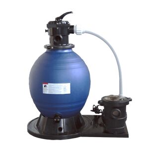 Basic Top Ø450mm homokszűrő szett 0.75HP szivattyúval, 8m3/h szűrési kapacitás kis és közepes medencékhez - Szűrőberendezés & Vízforgató