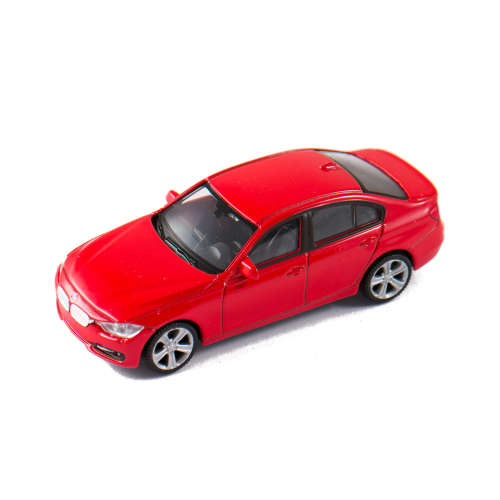 Welly BMW 335i Autómodell 1:43 #piros 30478261