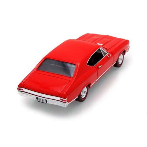 Welly Chevrolet Chevelle SS 396 1968 Autómodell 1:24 #piros 30477494