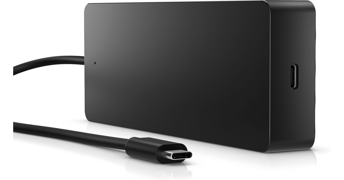 HP Universal USB-C Multiport Hub USB 3.2 Gen 1 (3.1 Gen 1) Type-C Fekete 131311492