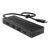 HP USB-C Travel Hub G3 - Angled View with Ports and Cable
