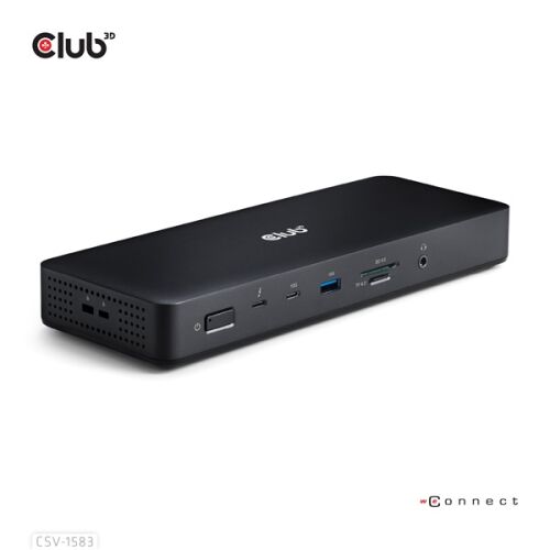 Club3D CSV-1583 Thunderbolt 4 16-in-1 Dockingstation Vorderansicht