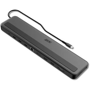 Acer 13-in-1 Type-C Minidock Vezetékes USB 3.2 Gen 1 (3.1 Gen 1) Type-C Fekete 142664417 - Acer