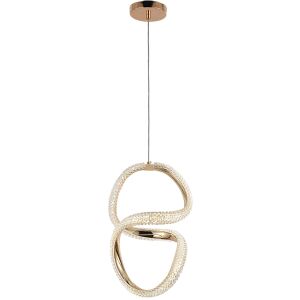 LED-Hängeleuchte G077-3CPR Gold 131313351 - Lampe für das Badezimmer