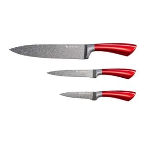 Ambition Set cutite, 3 piese, include cutit universal 13cm, Jasper 131316445 - Cuțite