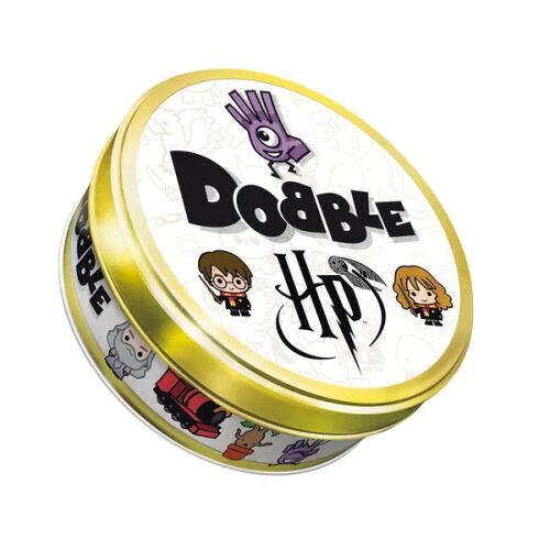 Dobble Harry Potter kártyajáték fémdobozban, egy észlelős játék Harry Potter rajongóknak