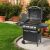 Grill gazowy Home GRG01, 3 palniki główne, 1 palnik boczny, 3,2 kW na palnik, z zestawem regulatora ciśnienia 131338423
