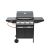Home GRG01 gas grill with closed lid, front view