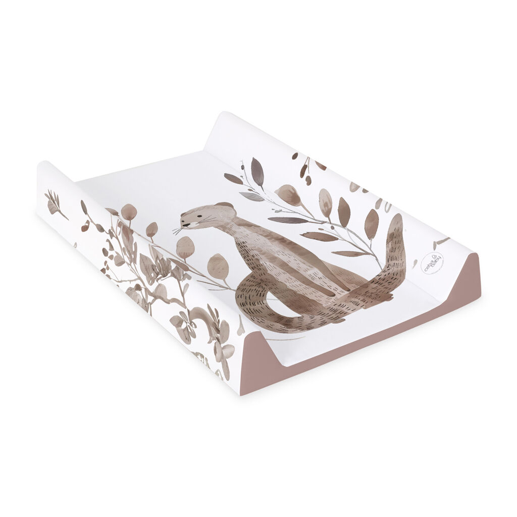 CEBA BABY Podložka přebalovací 2-hranná měkká (50x70) Basic Clever Otter