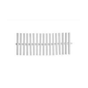 Gemas Túlfolyórács Egyenes Íves - 245 mm x 25 mm 131534523 - Túlfolyórács & Profil