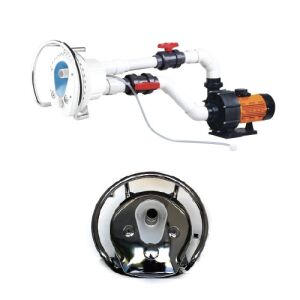 Ellenáramoltató Szett KO Előlap, LED Világítás, KO Kapaszkodó 3kW - 70m3/h - 3 Fázis 131534581 - Medence és strandjáték