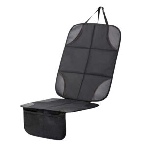 Autóülés védelem, Oxford vászon, Vízálló, Teljes hossz 125 cm, 57,5 cm x 48 cm x 19,5 cm, Vízálló, Védőhuzat, teljes hossz 125 cm, 57,5 cm x 48 cm x 19,5 cm.