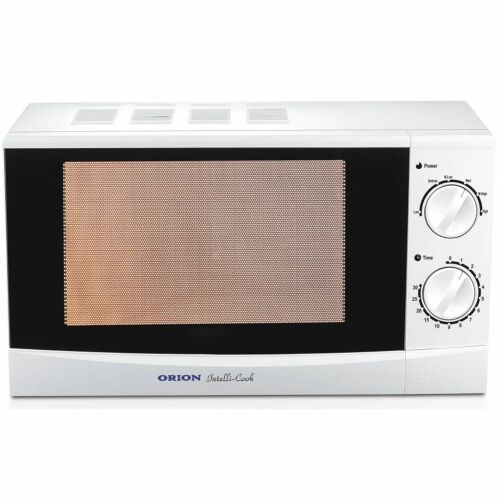 Orion OM-2018G fehér mikrohullámú sütő grill funkcióval, 20 literes, 700W