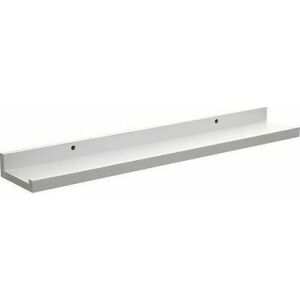 Raft de perete alb 5five 58x10x4cm, raft suspendat pentru decorarea casei - Rafturi