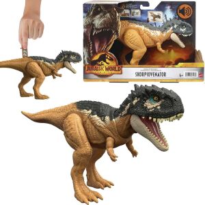Jurassic World Dinozaur Dziki ryk Skorpiovenator dinozaur HDX37 HDX17 MATTEL 131655379 - Mattel